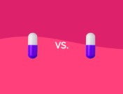 Rx pills comparing Lyrica and gabapentin