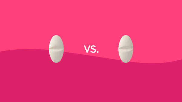 Rx pills representing Amoxicillin vs Augmentin drug comparison