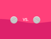 Rx pills representing different breast cancer treatment