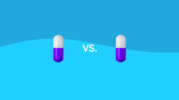 Rx pills comparing Doxycycline monohydrate vs hyclate