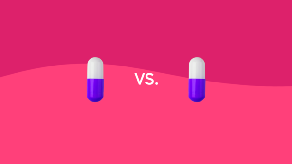 OTC pills comparing ranitidine and omeprazole