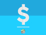 Large dollar sign above house: How much medical debt do Americans have?