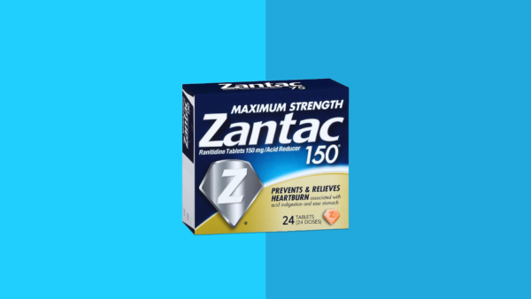 Zantac Recall - box of Zantac pills