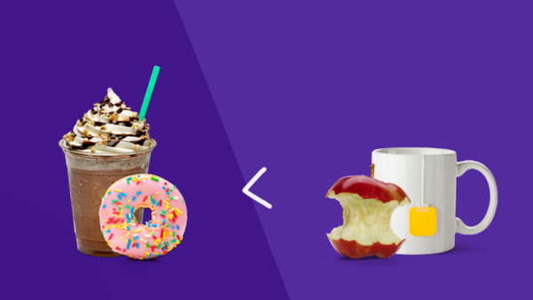 a donut and an apple - reverse prediabetes