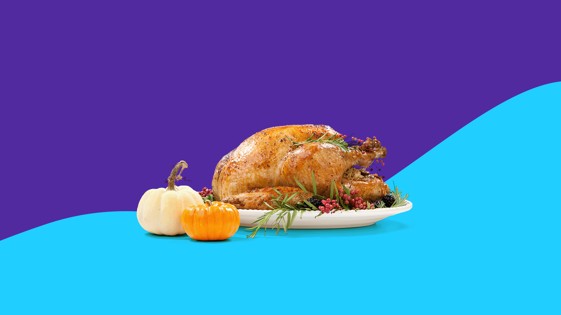 A turkey represents holiday heartburn
