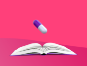 A book and a pill explain how do antibiotics work?