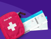 Medications Airlines Carry - first aid kit and boarding pass