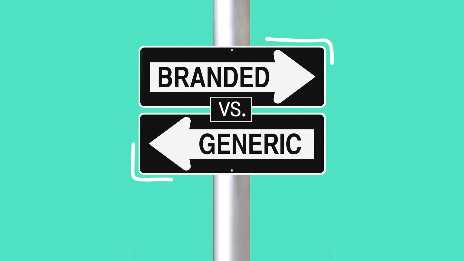 Brand name vs. generic drug name medicine