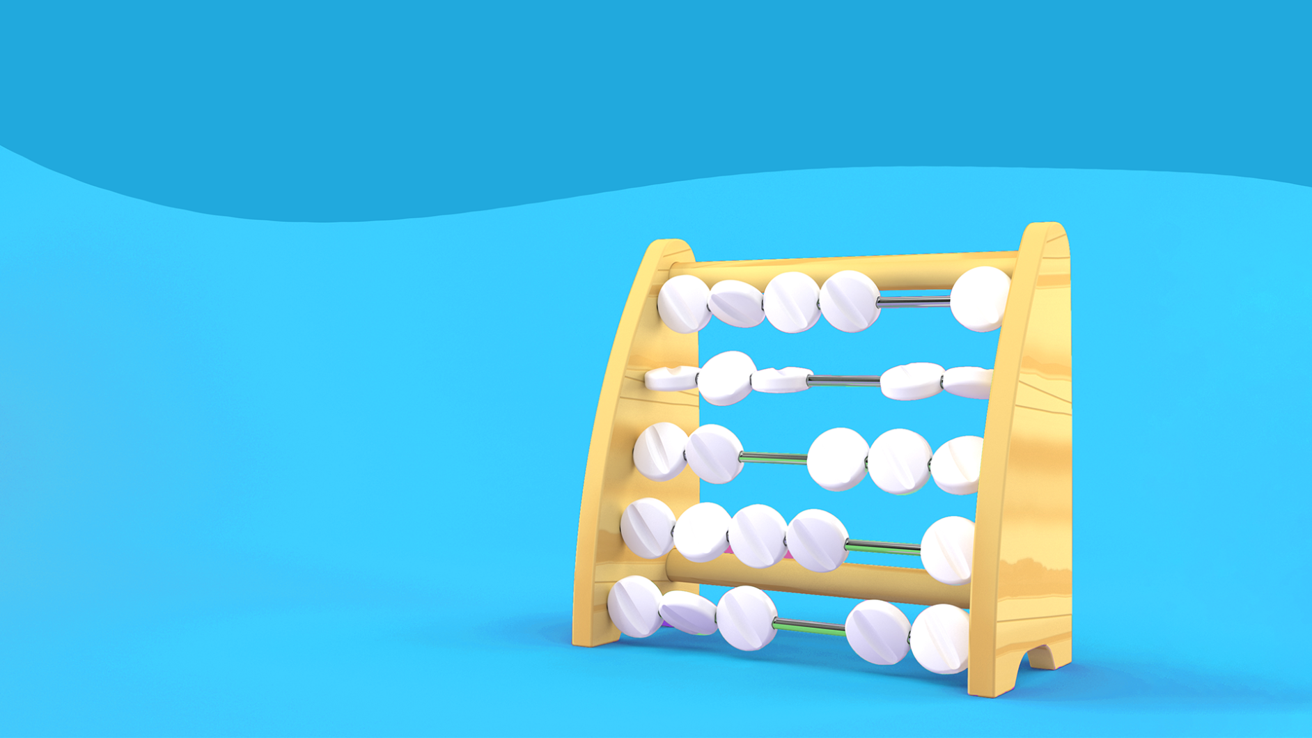 An abacus made of pills represents prescription reminder tools