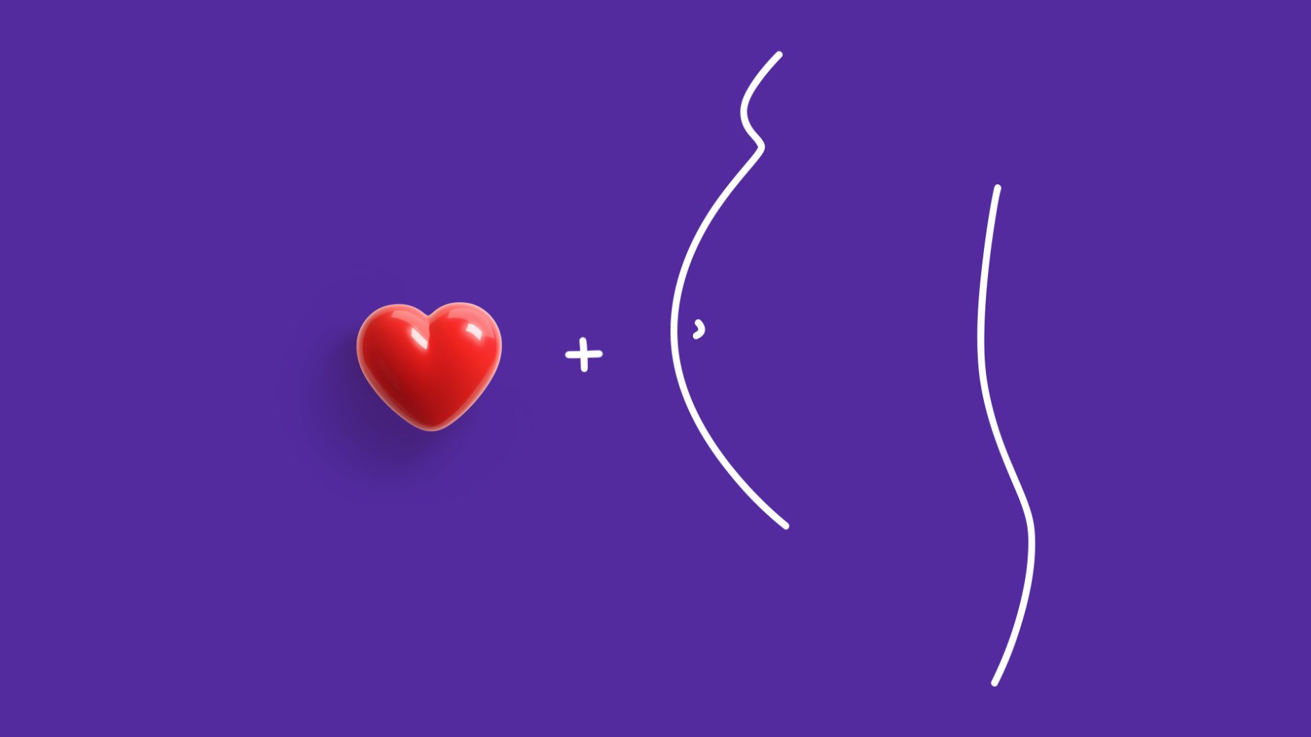 A drawing of a pregnant woman with a heart represents normal heart rate for pregnant women