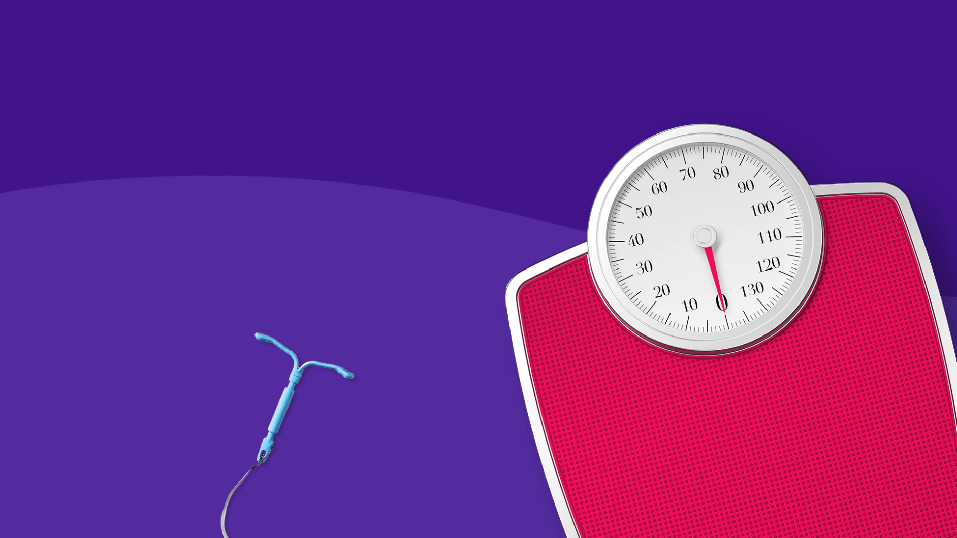 IUD and scale: IUD weight gain