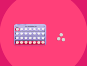 A pack of pills used for PCOS treatment