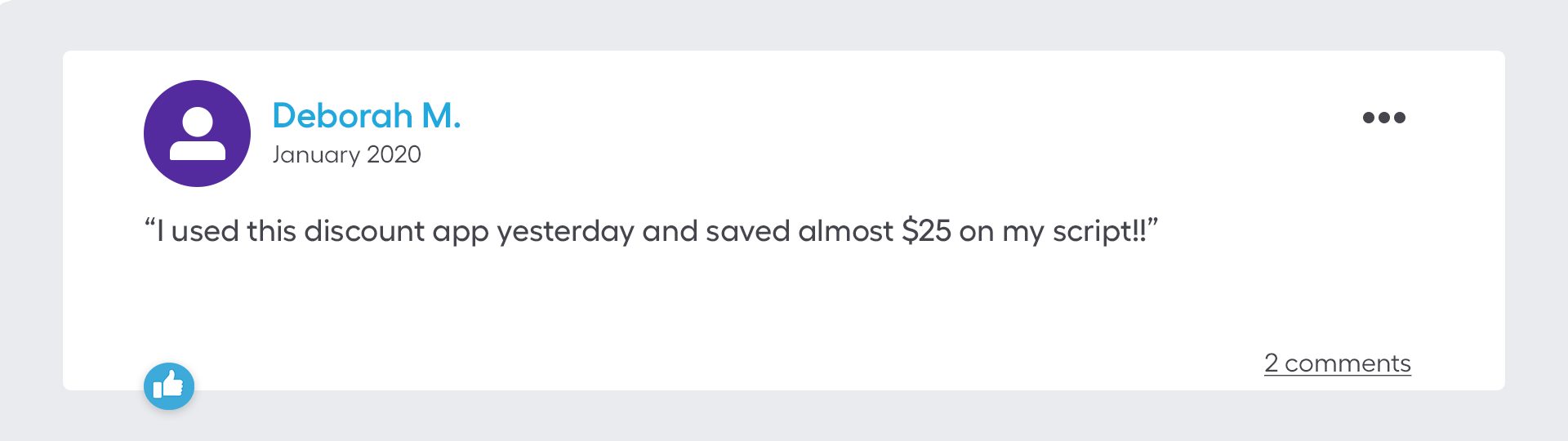 I used this discount app yesterday and saved almost $25 on my script!!