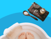 Foot bath: home remedies for toenail fungus