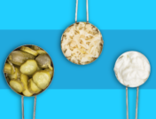 What are probiotics: pickles, sauerkraut, yogurt