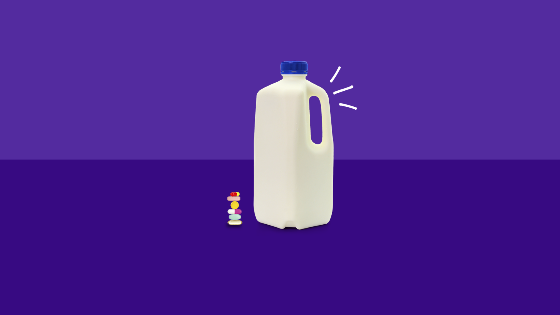 Rx pills and carton of milk: What is lactose intolerance?