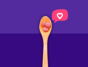 A spoon with popular supplements (hematopoietic agents)