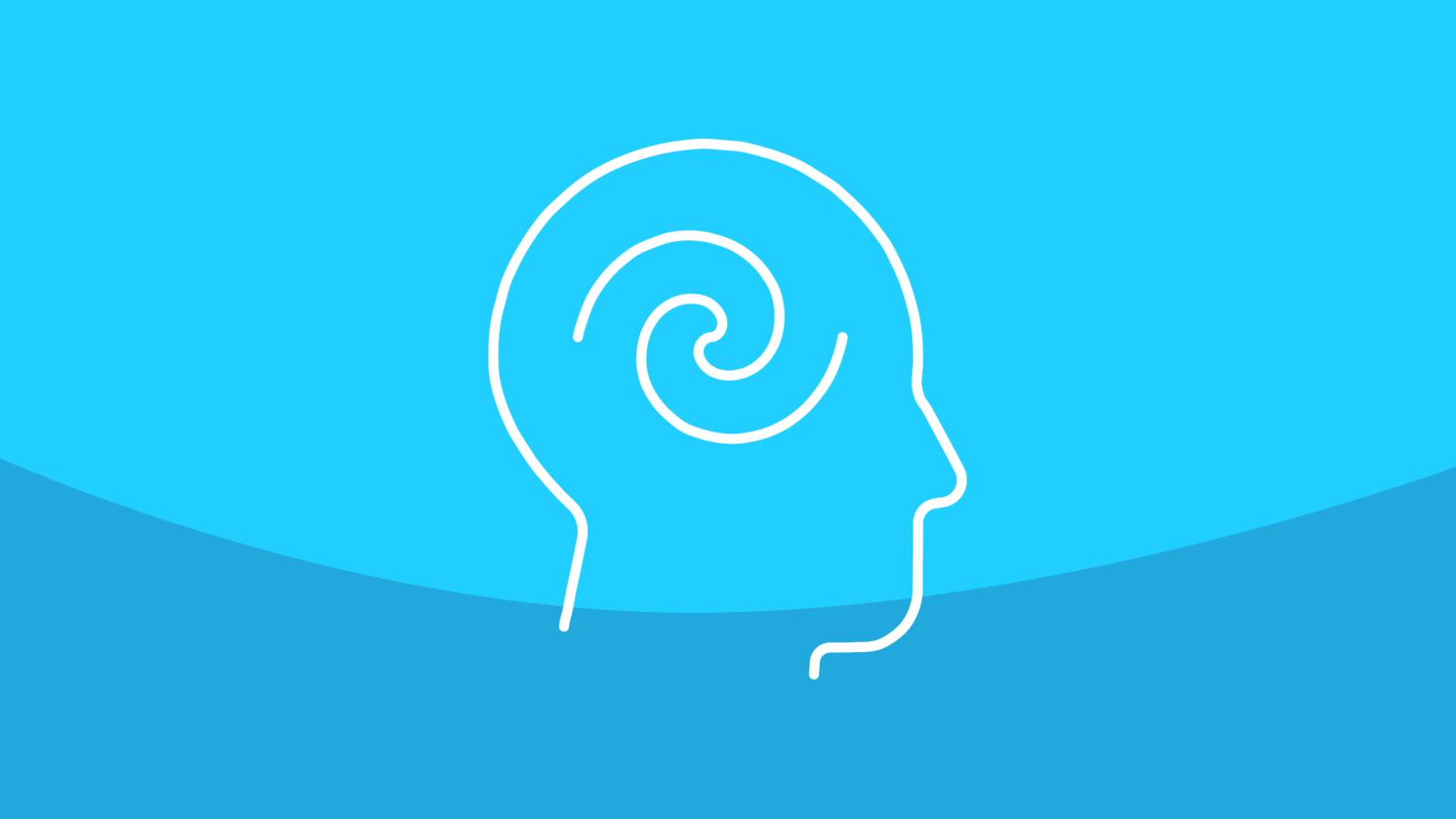 head with a spiral - vertigo exercises