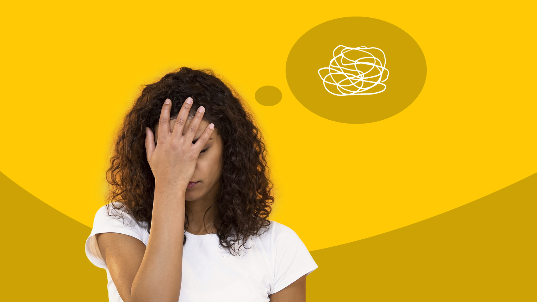 A woman living with anxiety