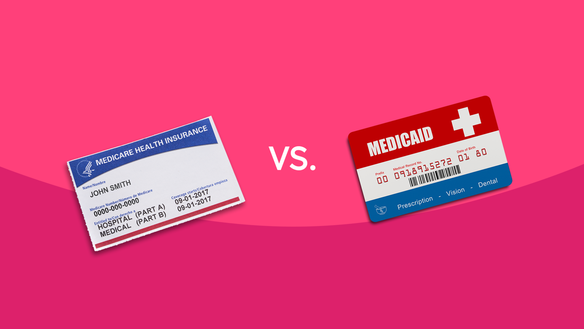 Medicare card vs Medicaid card: Medicare vs. Medicaid and dual eligibility
