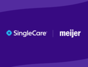 SingleCare logo and Meijer logo