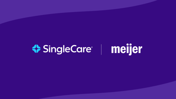 SingleCare logo and Meijer logo