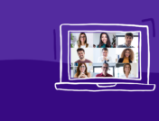 An illustration of Zoom anxiety