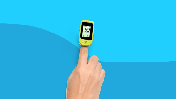 A pulse oximeter for at home use