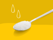 A spoon with sugar represents non diabetic hypoglycemia