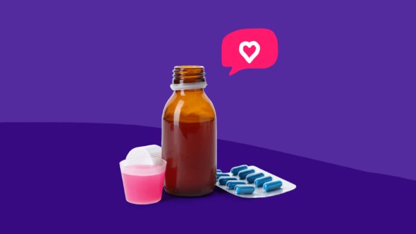 A selection of prescription cough medicine