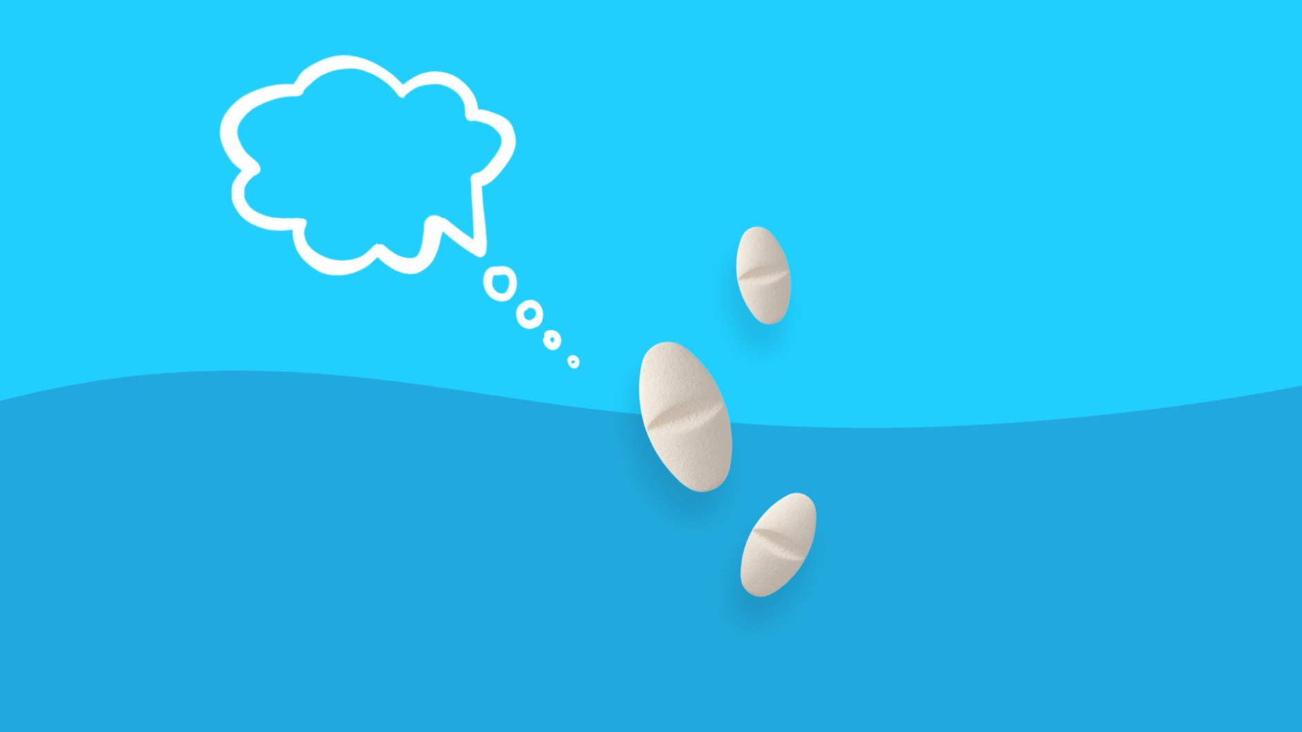 Trintellix tablets with a thought bubble: Can you take Trintellix for anxiety?