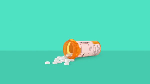 Spilled prescription bottle of pills: Lasix dosages