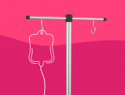 IV bag: Comparing leukemia vs. lymphoma