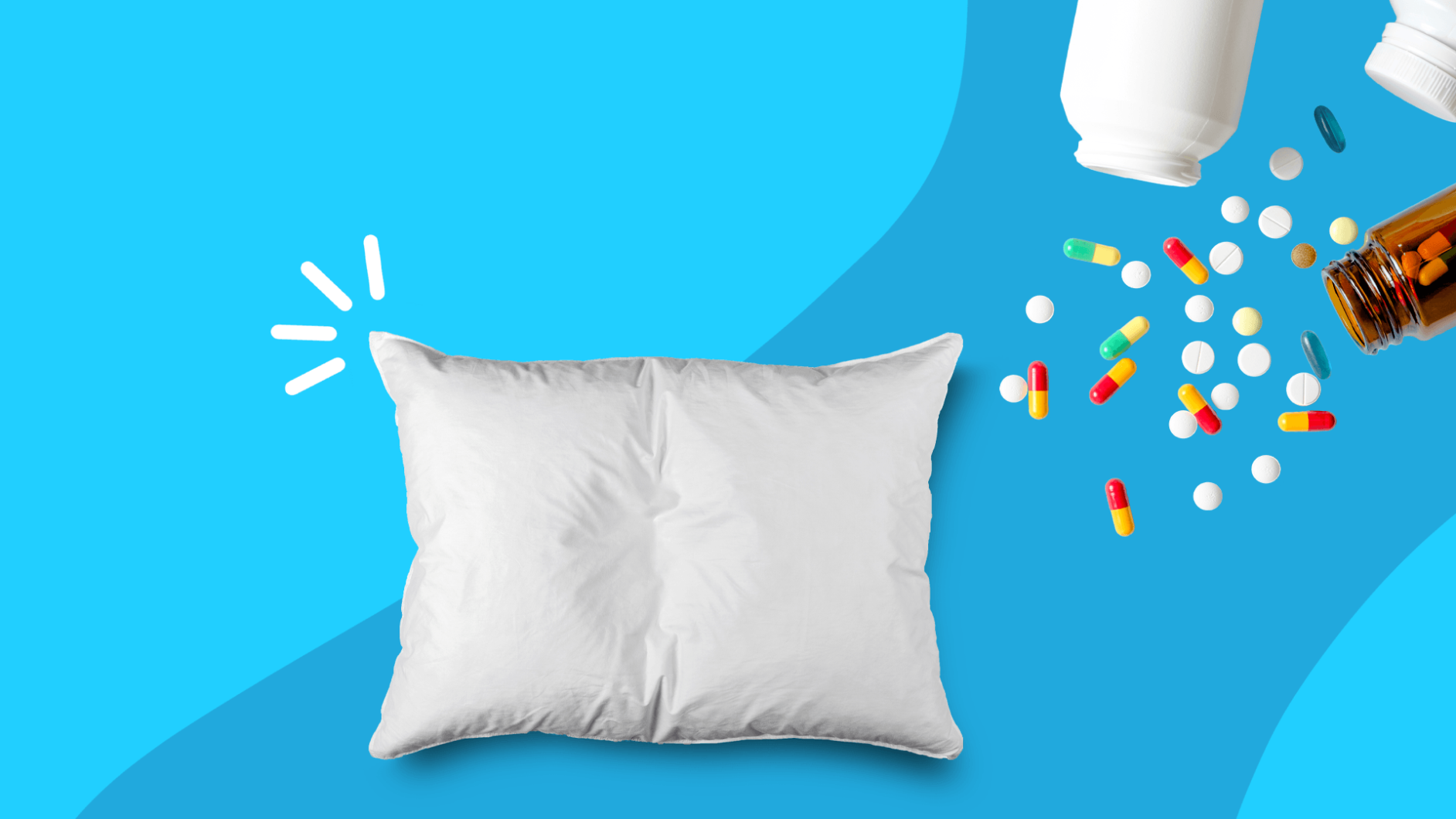 Is it safe to OTC sleep aids every night? A pillow and pills