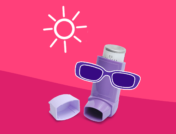 Summertime heat-induced asthma