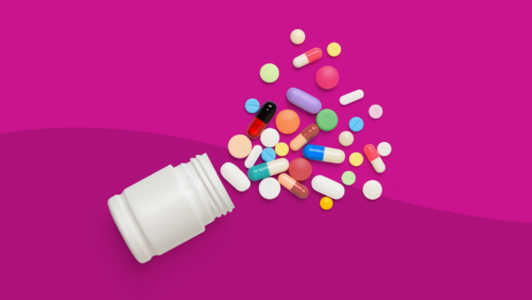 Spilled pill bottle of assorted medications: What are sulfonamides?