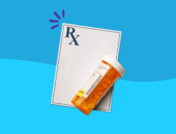 Amoxicillin side effects: A bottle of pills and a prescription pad