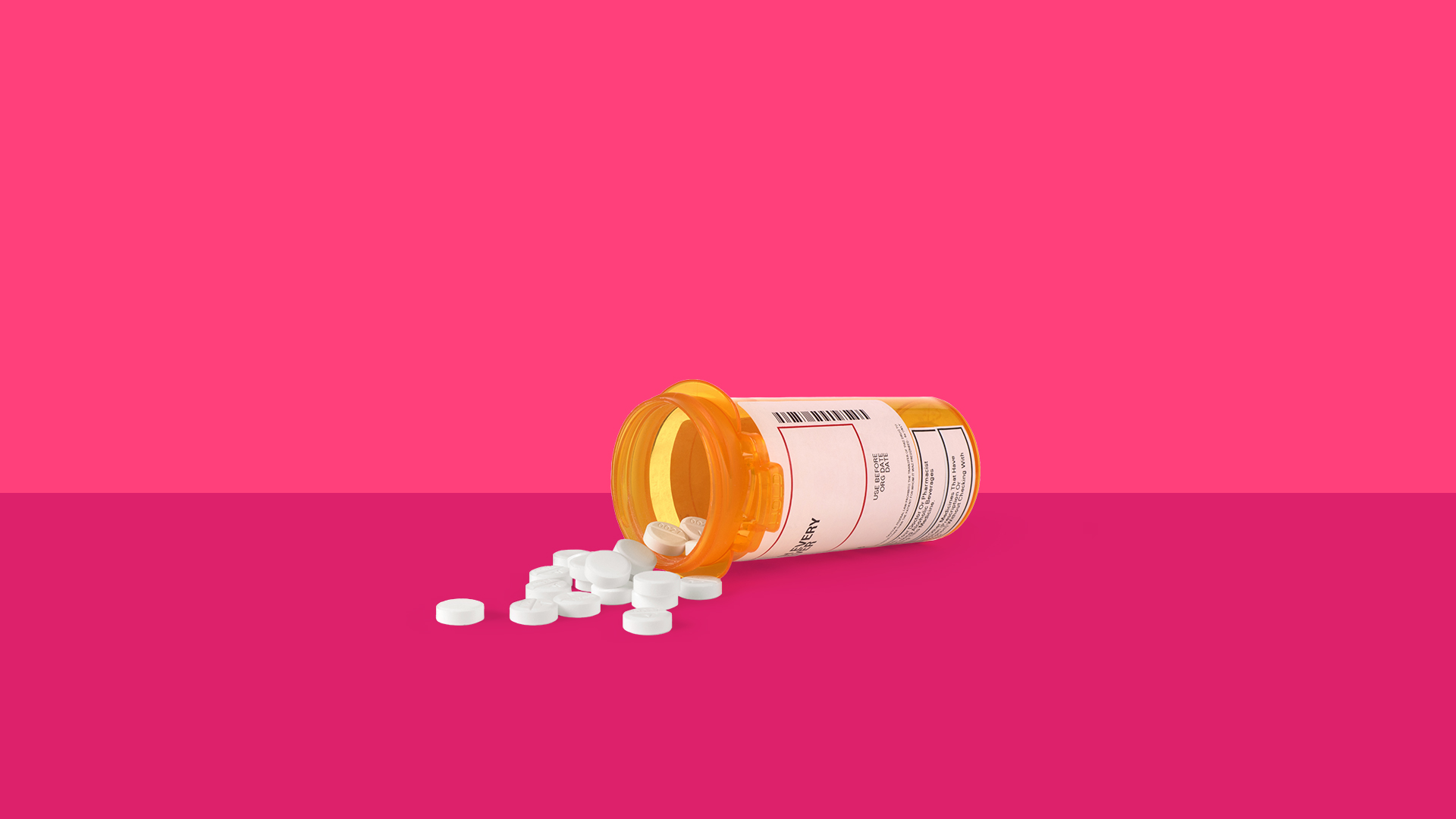 Spilled pills from prescription bottle: Common vs. serious Viibryd side effects