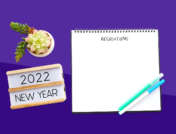 A calendar represents working on broken resolutions