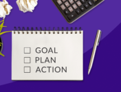 A calendar represents failed New Year’s resolutions