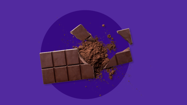 A candy bar - dark chocolate health benefits