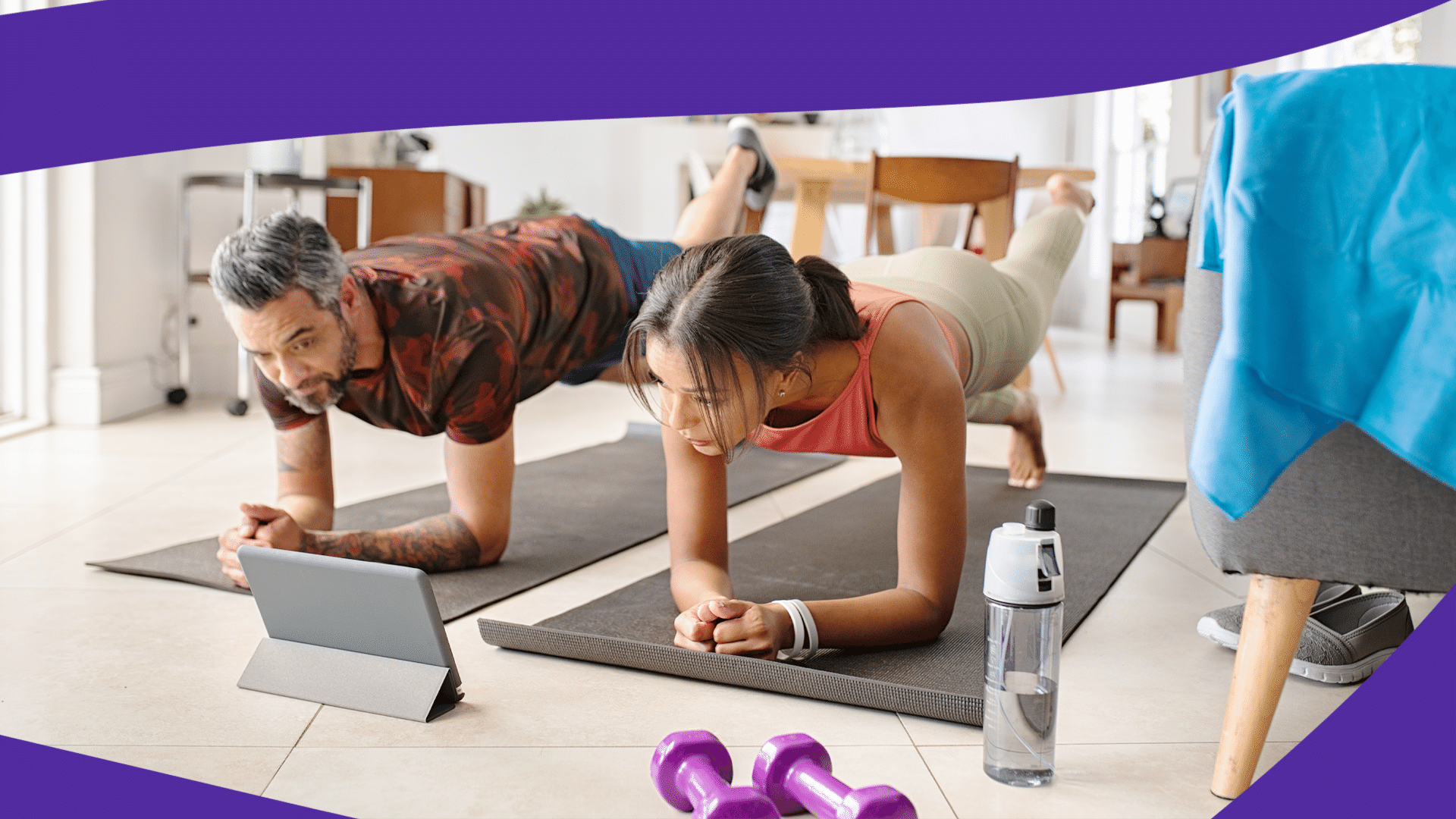 Two people combine Entresto and exercise