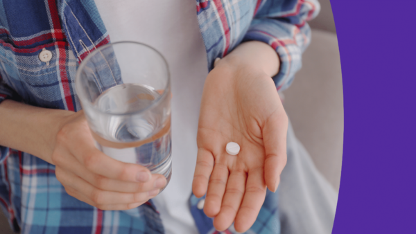 A woman takes BuSpar for anxiety