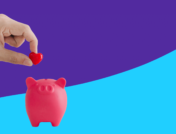 A piggy bank represents February SingleCare reviews