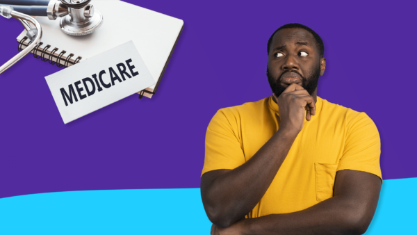 Man with questioning expression: How well do Americans know Medicare?