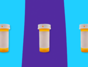 Rx pill bottles representing amlodipine alternatives