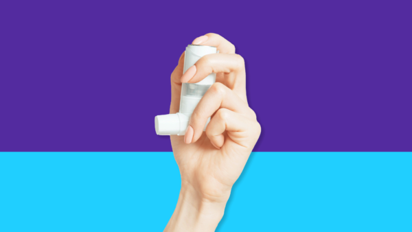 An inhaler represents eosinophilic asthma
