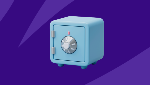 A safe full of money represents saving with a prescription discount card