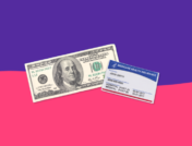 Hundred dollar bill and Medicare card: What is the Medicare Part D late enrollment penalty?