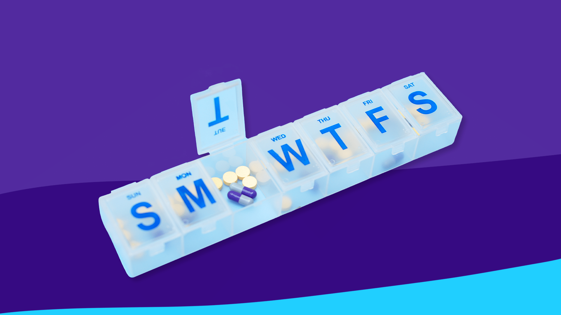 Weekly pill organizer: Medication management tips for people with Down syndrome